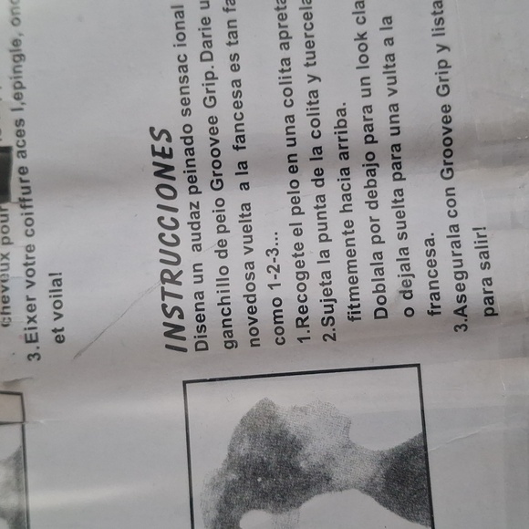 Black Hair Chopsticks with Decorative Ends - Picture 4 of 4